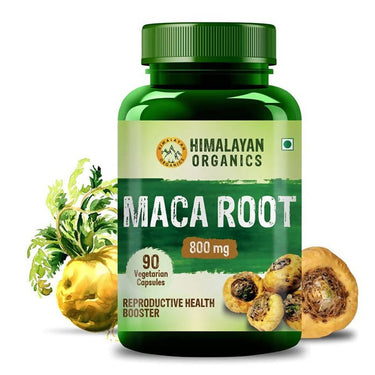 Himalayan Organics Maca Root 800 mg Vegetarian Capsules